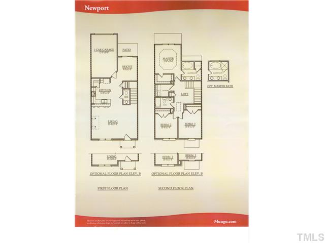 1031 Ileagnes Road Raleigh, NC 27603 - Photo 2 of 7 Newport layout.
