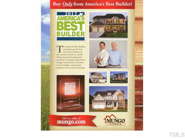 1031 Ileagnes Road Raleigh, NC 27603 - Photo 3 of 7 Mungo Homes was named 2012 America's Best Builder by Builder Magazine! Buy ONLY from America's Best Builder!