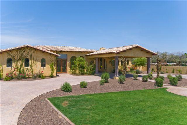 6940 East Doubletree Ranch Road Paradise Valley, AZ 85253 - Photo 1 of 29 Front Entrance and Front Drive