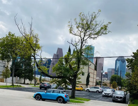 a cars parked on the side of a street