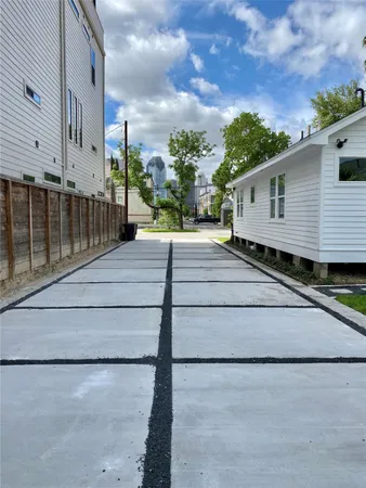 a view of a back yard of the house