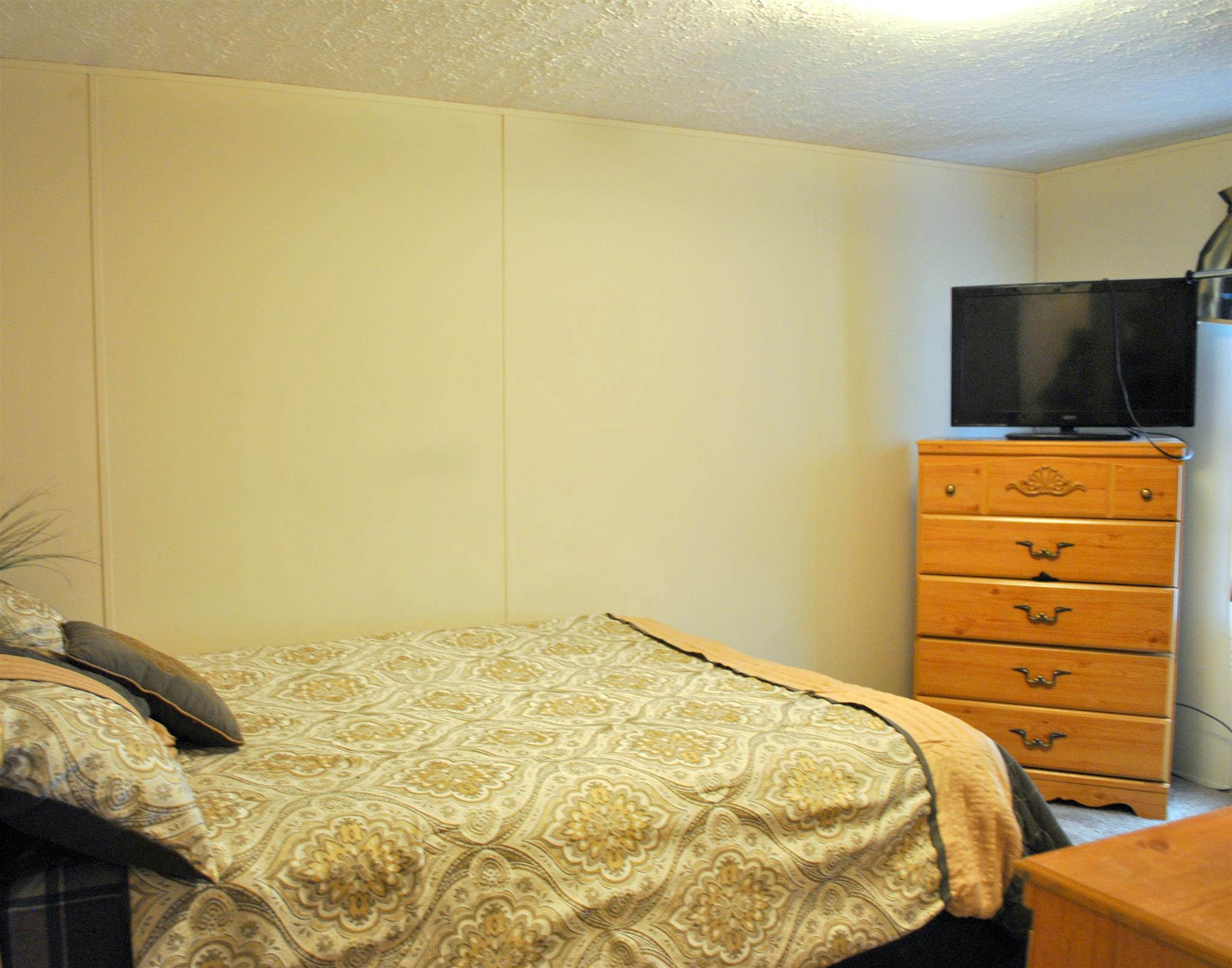 812 Dale Ridge Road Dowelltown, TN 37059 - Photo 14 of 21 a bedroom with a bed and a flat screen tv