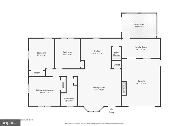 $369,000 | 17208 Amber Drive, Hagerstown, MD 21740