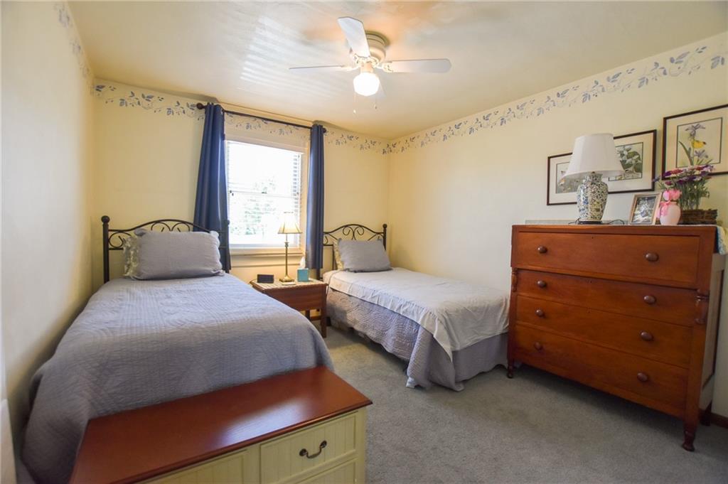 260 Fisher Road Saxonburg, PA 16056 - Photo 9 of 19 a bedroom with two beds and a dresser