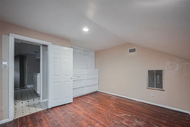 wooden floor in an empty room