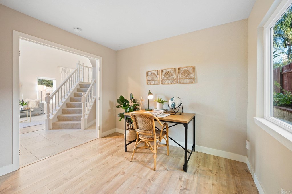 1740 Avenida Segovia Oceanside, CA 92056 - Photo 16 of 40 a workspace with furniture and a window