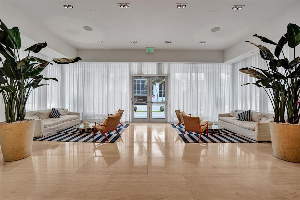 401 North Birch Road, Unit 1212 Fort Lauderdale, FL 33304 - Photo 20 of 40 a living room with furniture