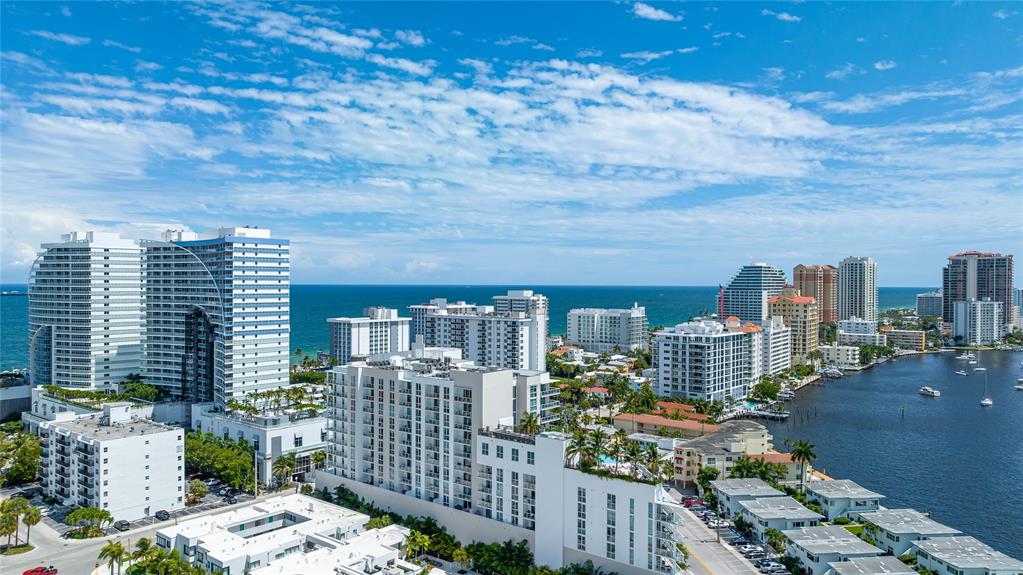401 North Birch Road, Unit 1212 Fort Lauderdale, FL 33304 - Photo 37 of 40 a city view with tall buildings