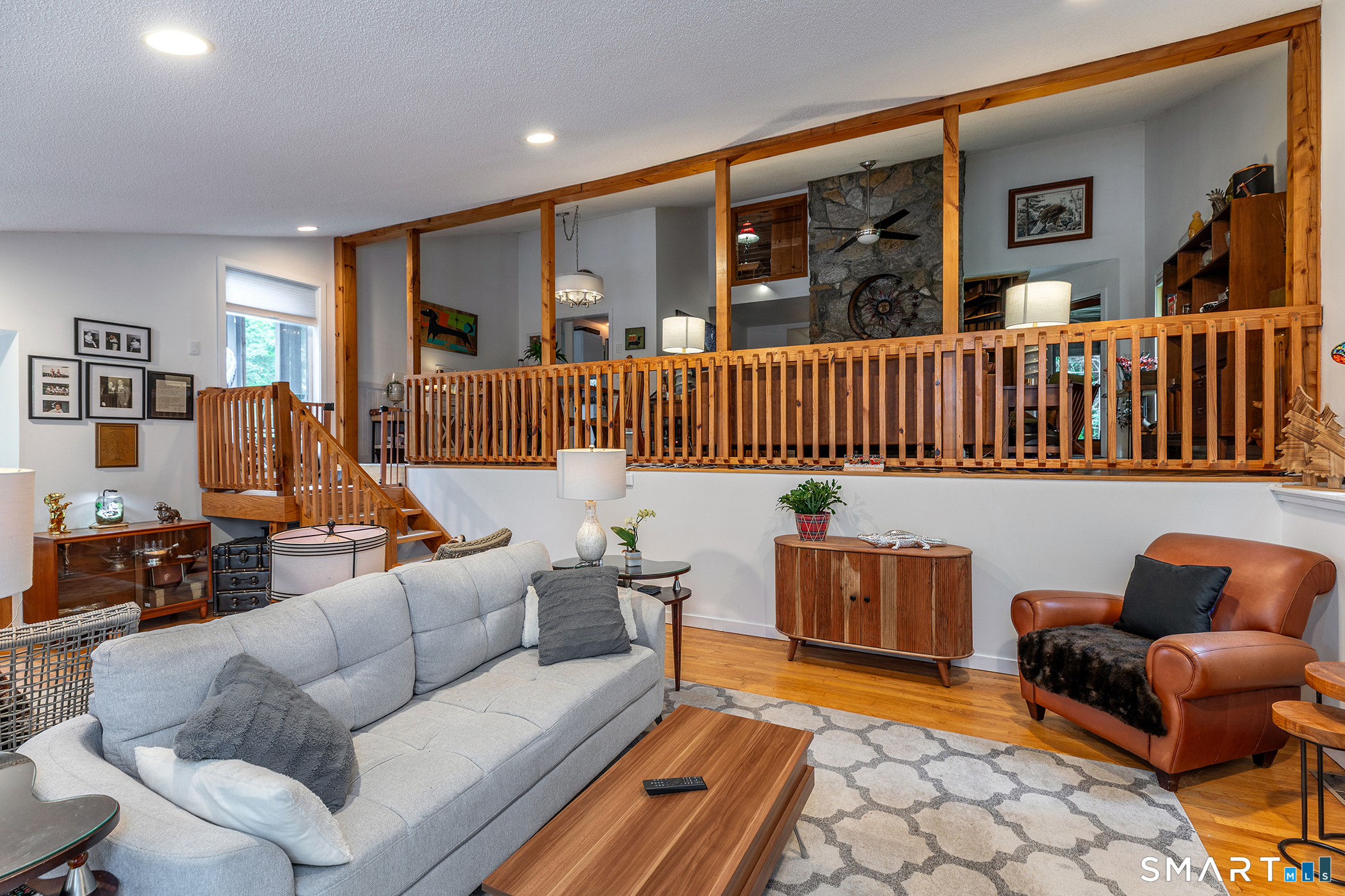 329 Norfolk Road Litchfield, CT 06759 - Photo 20 of 35 Living room overlooks family room