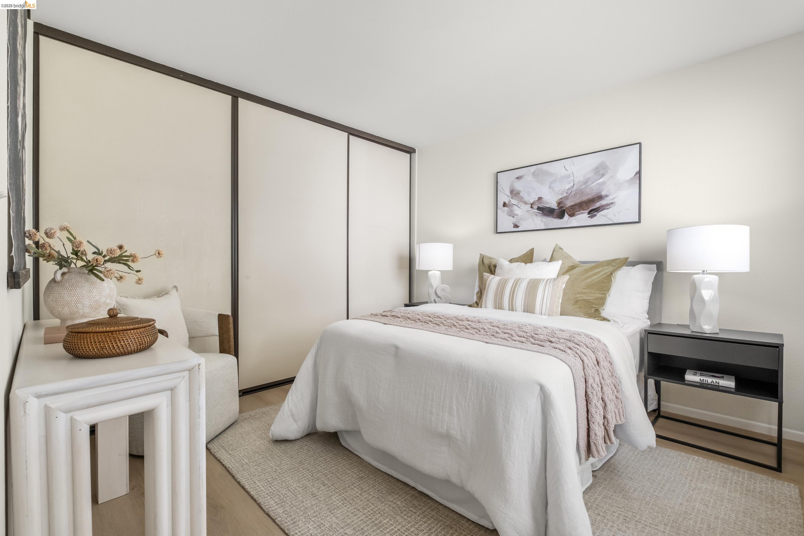 214 Apollo, Unit 3 Hercules, CA 94547 - Photo 11 of 26 Bedroom with a closet and wood finished floors