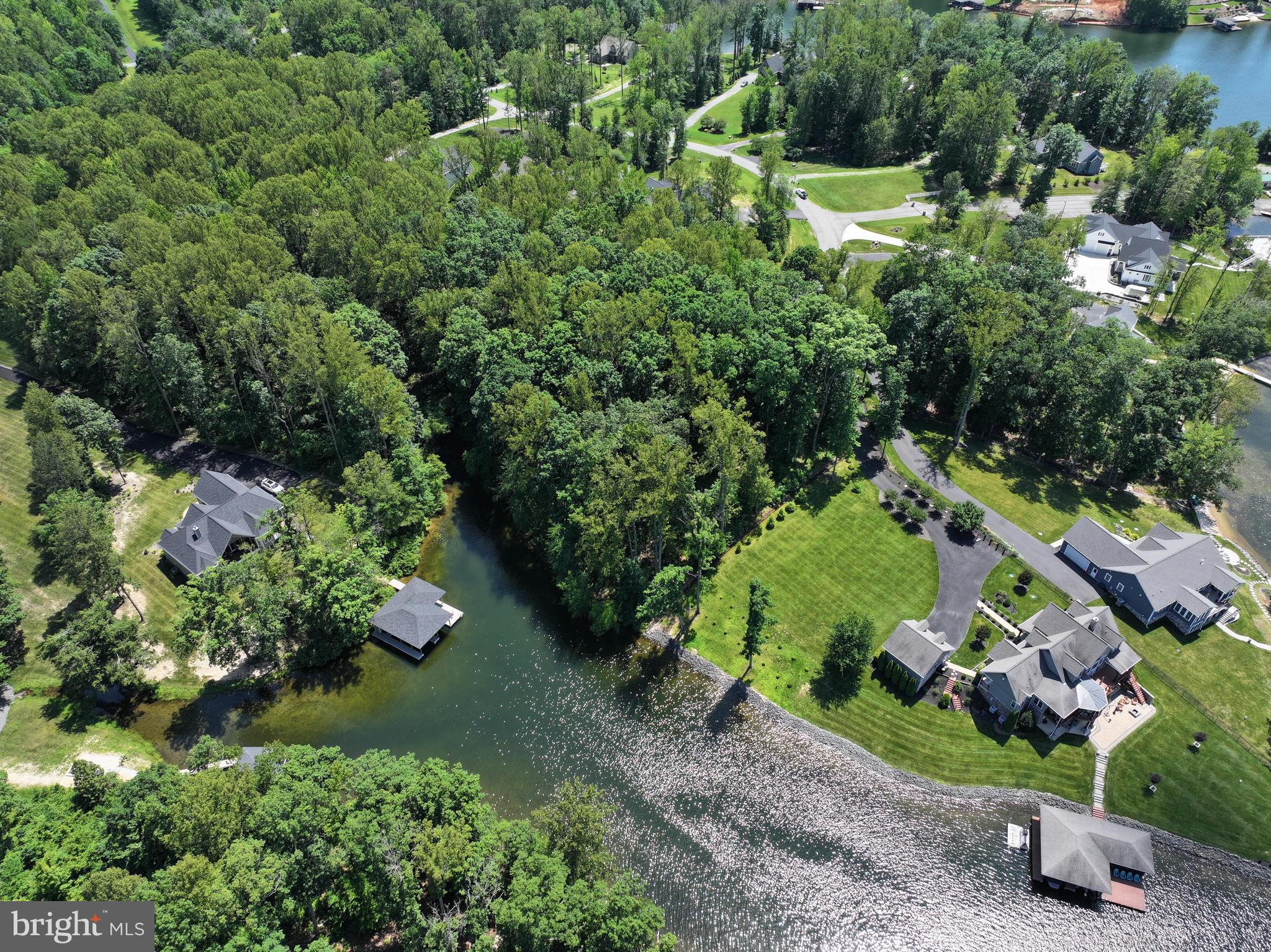 Lot 31 Boxwood Road Bumpass, VA 23024 - Photo 5 of 11 an aerial view of a residential houses with outdoor space and street view