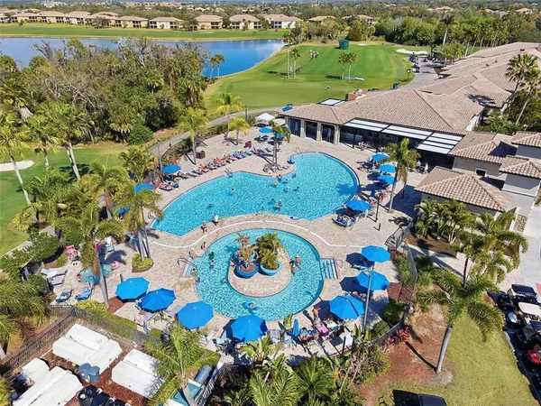 a view of a lake with a mountain