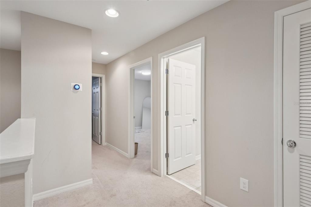 7046 Towne Lake Road Riverview, FL 33578 - Photo 21 of 47 a view of a hallway with closet area