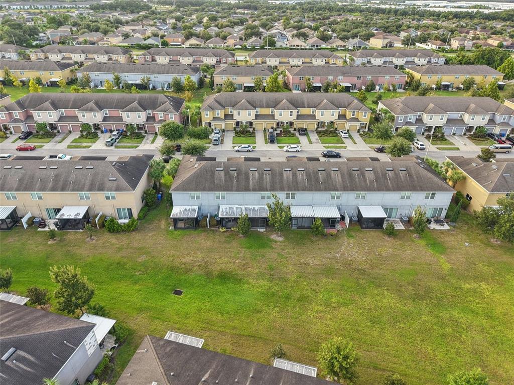 7046 Towne Lake Road Riverview, FL 33578 - Photo 35 of 47 an aerial view of residential houses with outdoor space