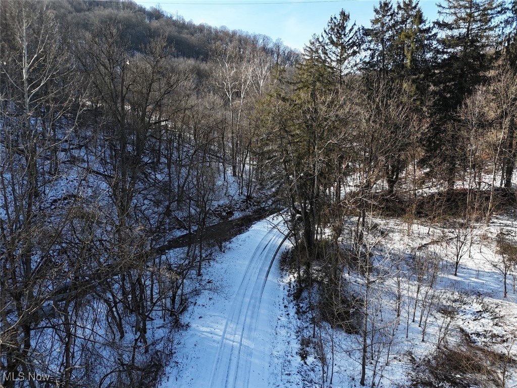 0 Trough Run Road Bellaire, OH 43906 - Photo 31 of 46 View of snowy aerial view