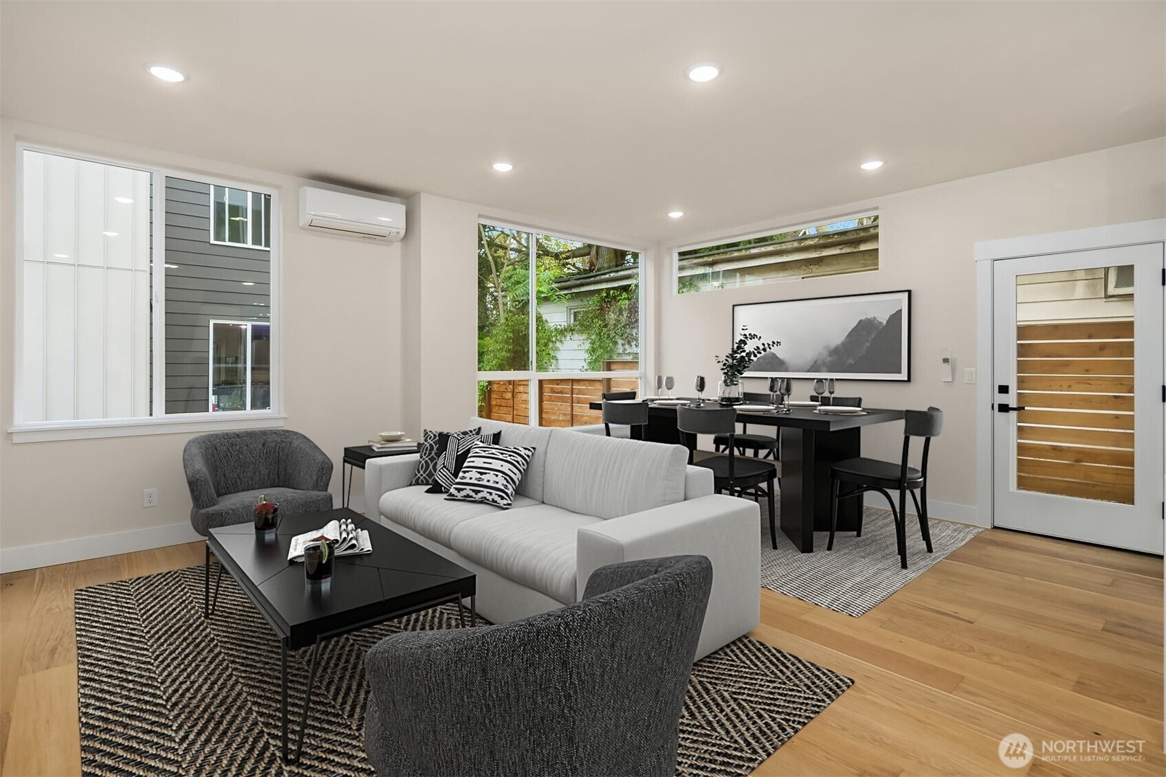 1319 14th Avenue South, Unit A Seattle, WA 98144 - Photo 3 of 27 a living room with furniture and a large window