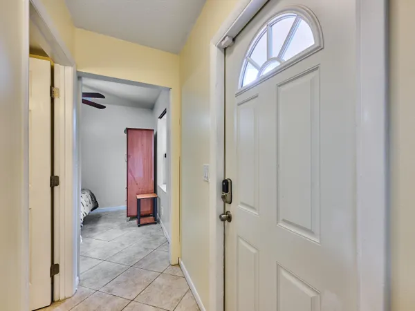 a view of an entryway