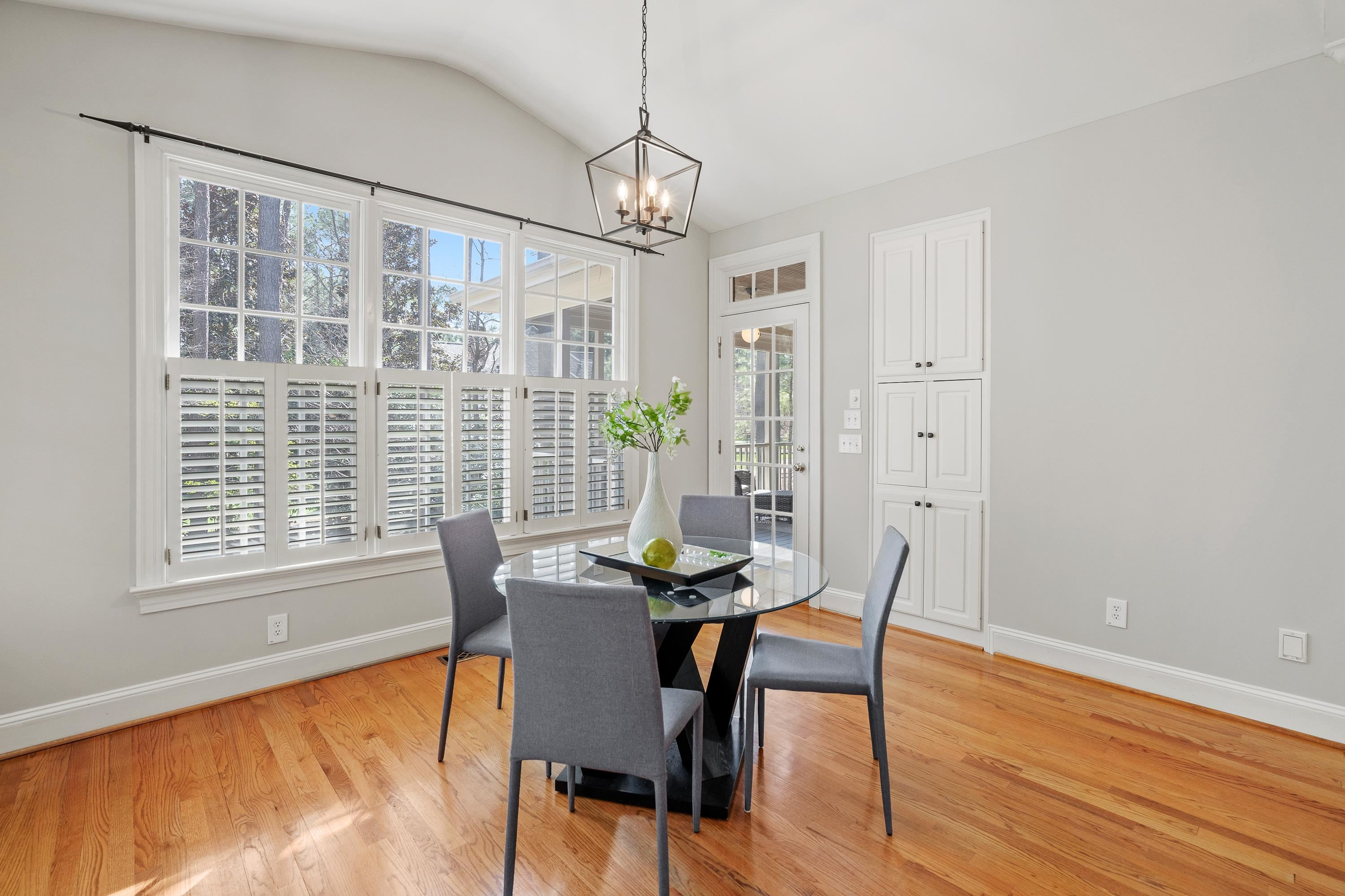 4732 Sharpstone Lane Raleigh, NC 27615 - Photo 19 of 76 Breakfast Access to Screened Porch