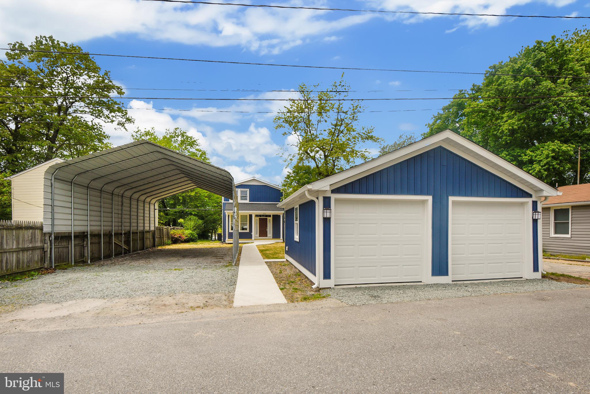7820 Renshaw Road Pasadena, MD 21122 - Photo 11 of 76 2 car garage plus carport