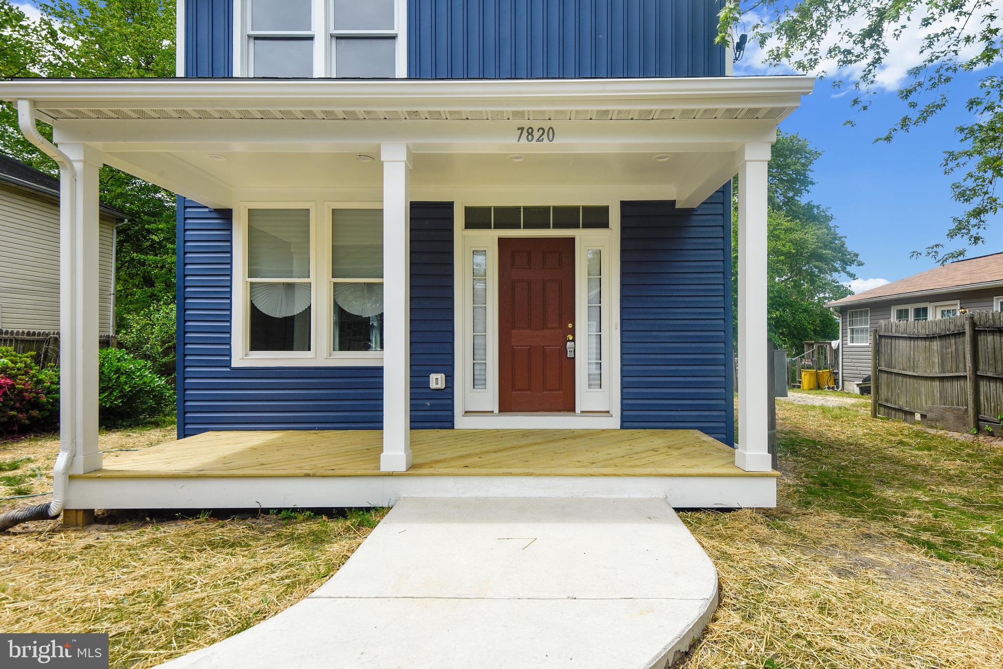 7820 Renshaw Road Pasadena, MD 21122 - Photo 60 of 76 Roadside porch