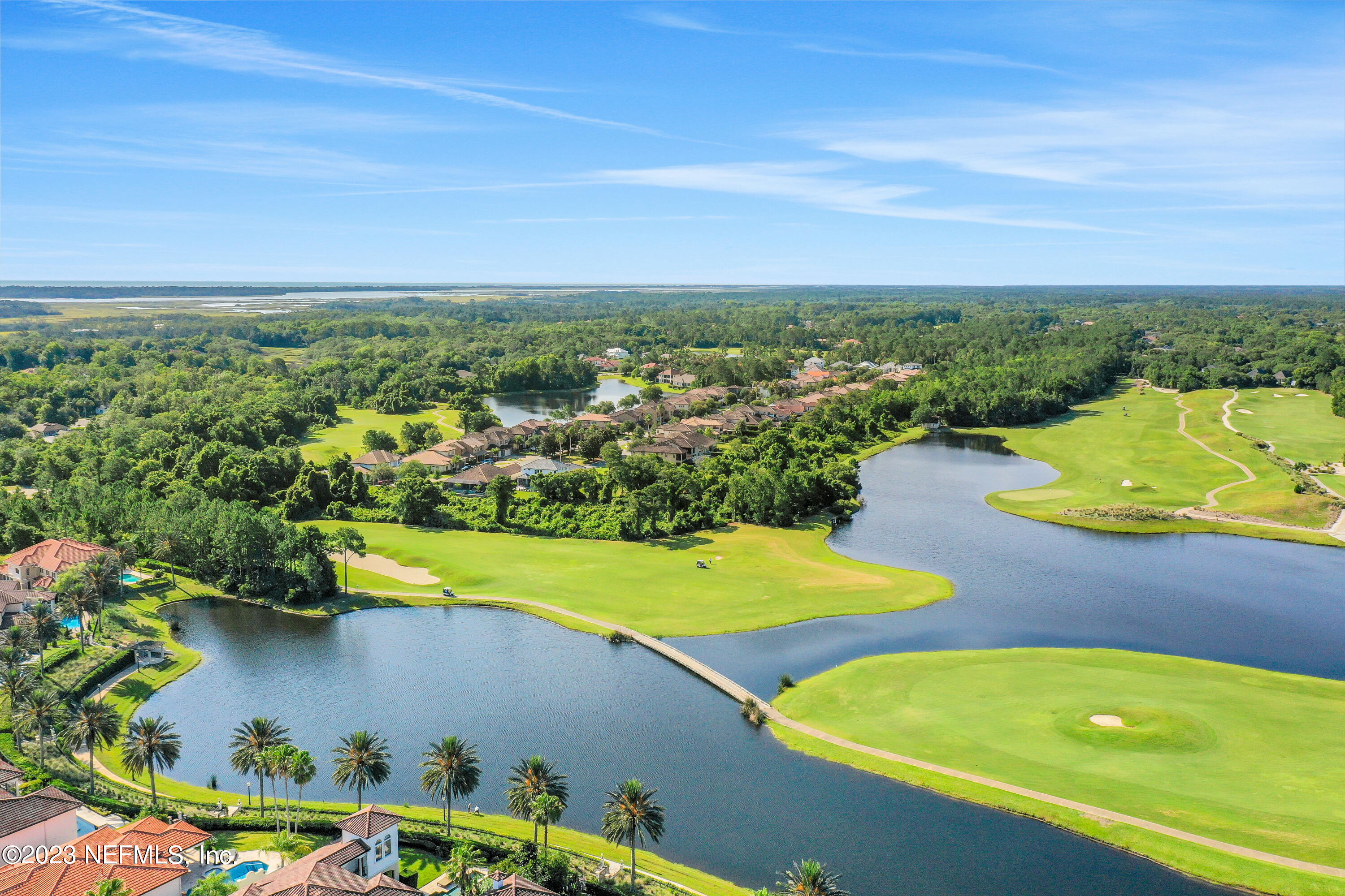 735 Promenade Pointe Drive St. Augustine, FL 32095 - Photo 11 of 22 an aerial view of a residential houses with outdoor space swimming pool