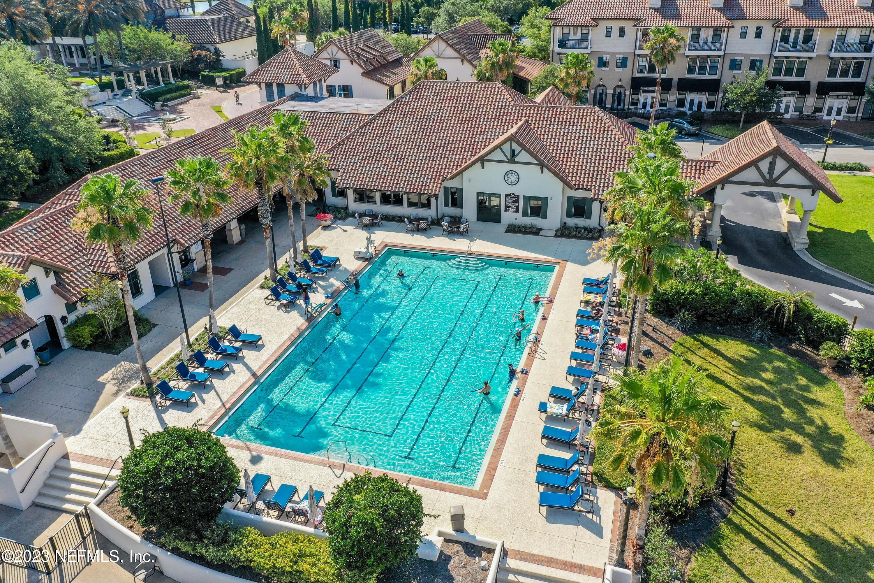 735 Promenade Pointe Drive St. Augustine, FL 32095 - Photo 18 of 22 an aerial view of house with yard