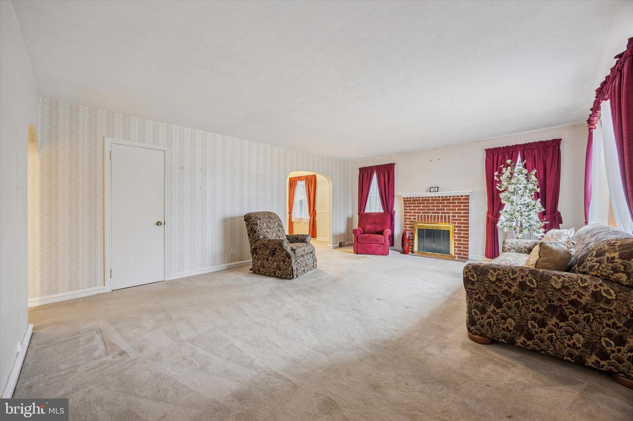 422 West Moreland Avenue Hatboro, PA 19040 - Photo 3 of 17 a bed room with furniture and a couch