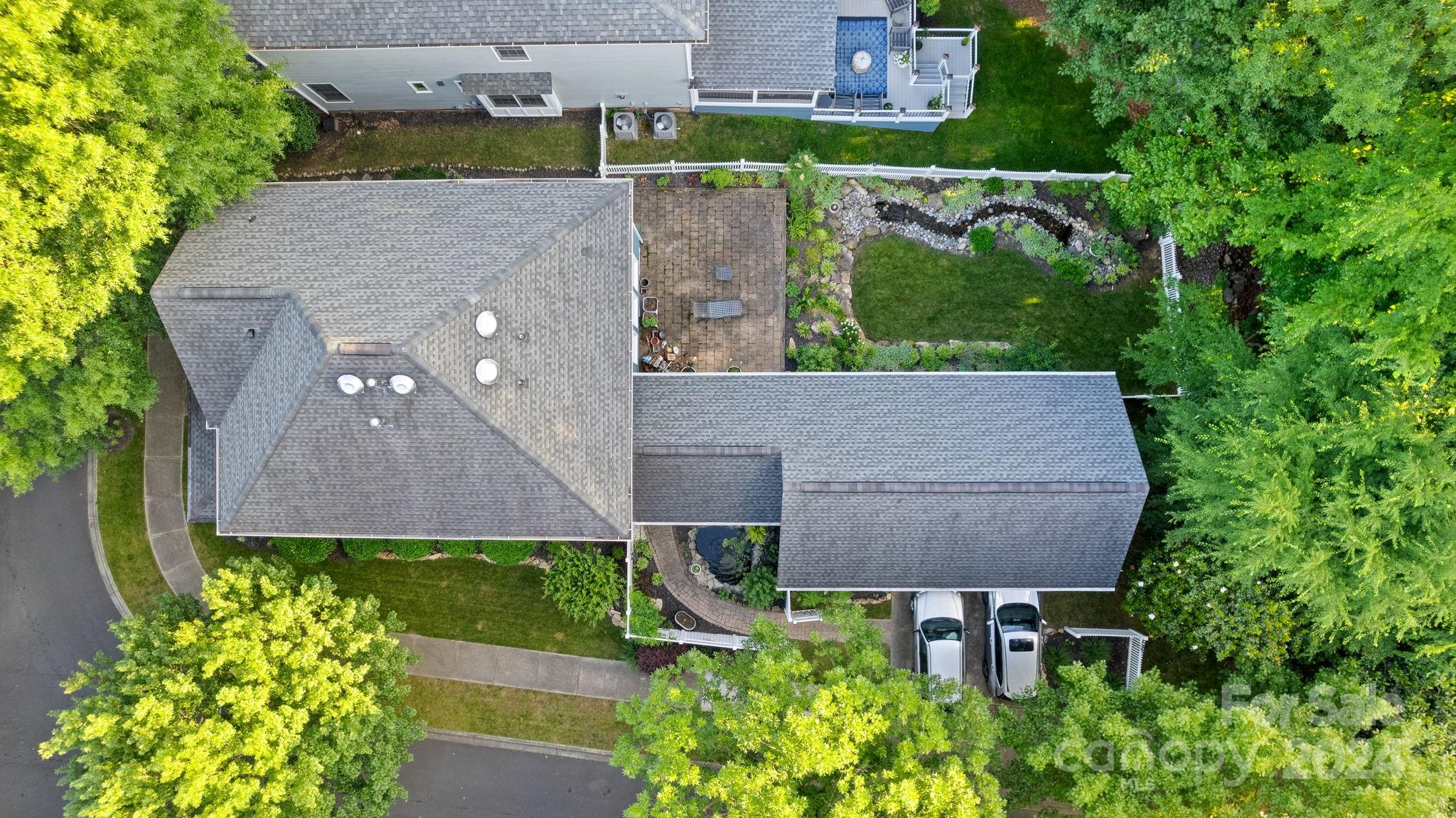 7121 Michael Scott Crossing Fort Mill, SC 29708 - Photo 45 of 46 an aerial view of a house with a yard