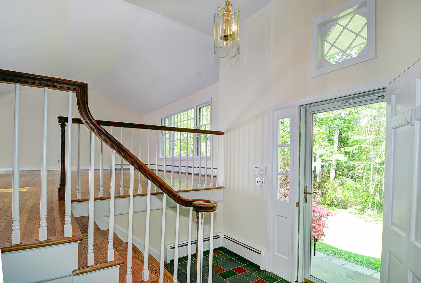 154 South Bald Hill Road New Canaan, CT 06840 - Photo 4 of 21 a view of an entryway with wooden floor
