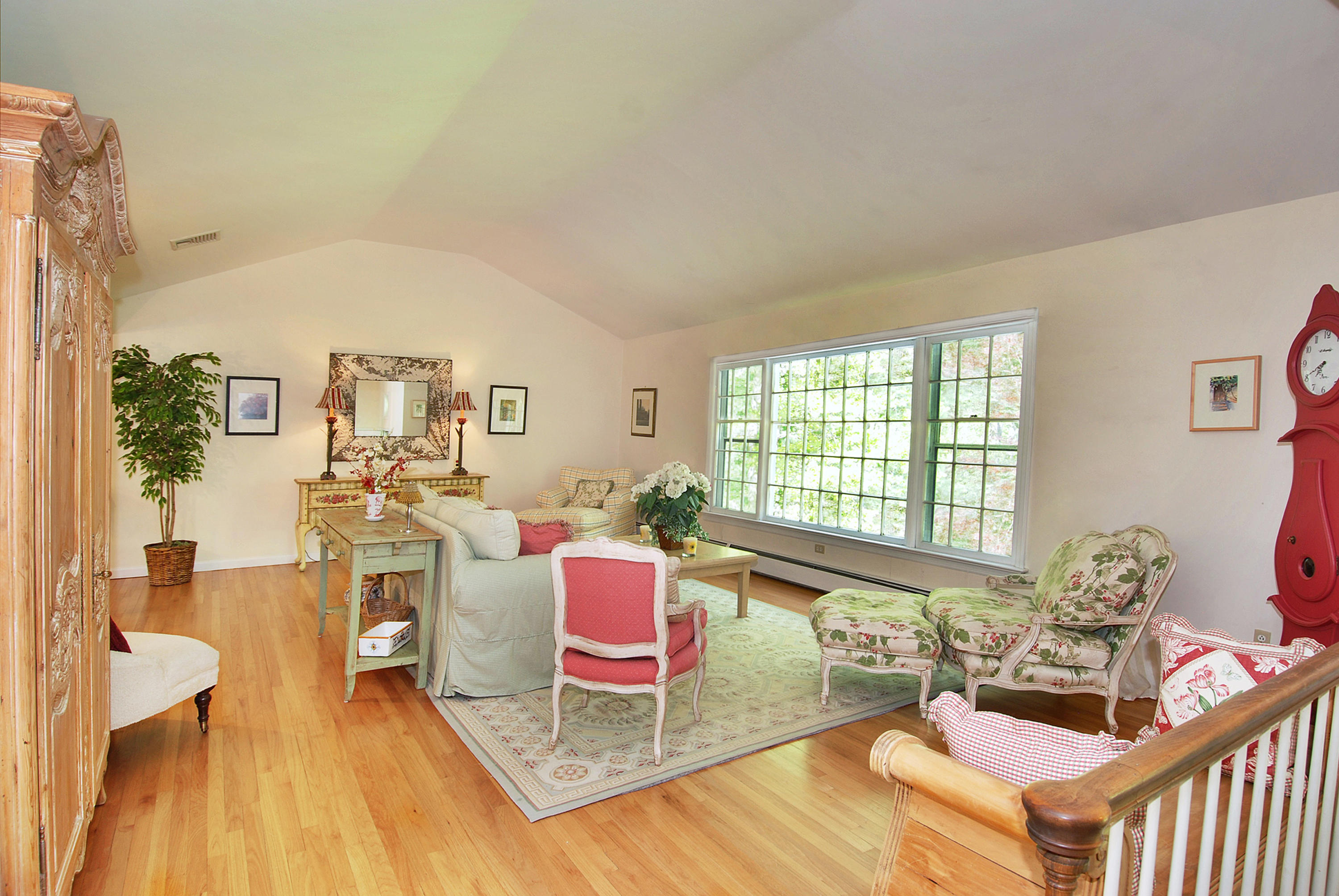 154 South Bald Hill Road New Canaan, CT 06840 - Photo 5 of 21 a living room with furniture and wooden floor