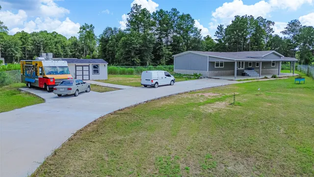 a view of a house with a entertaining space