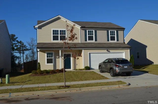 a house view with a outdoor space
