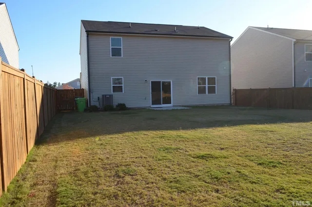 a house view with a outdoor space