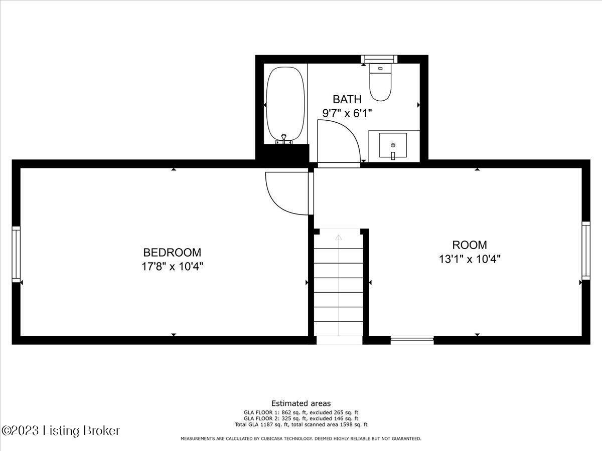 3701 South Park Road Louisville, KY 40219 - Photo 30 of 30 44-2nd_floor_dimensions_3701_s_park_rd_l