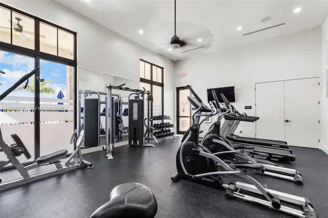 a view of an ocean and beach