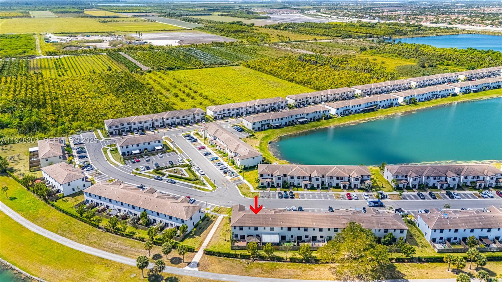 9917 Southwest 228th Terrace Miami, FL 33190 - Photo 22 of 36 a view of an ocean with a swimming pool
