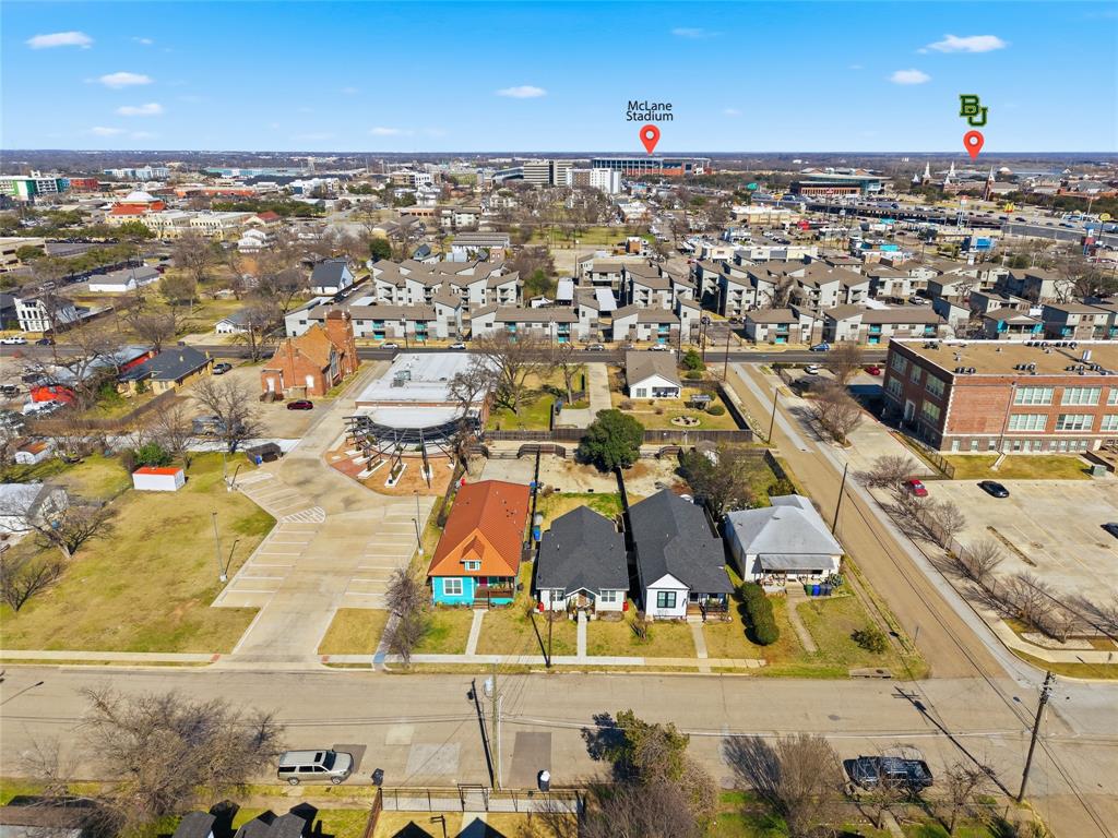 708 South 9th Street Waco, TX 76706 - Photo 26 of 26 an aerial view of residential houses with outdoor space