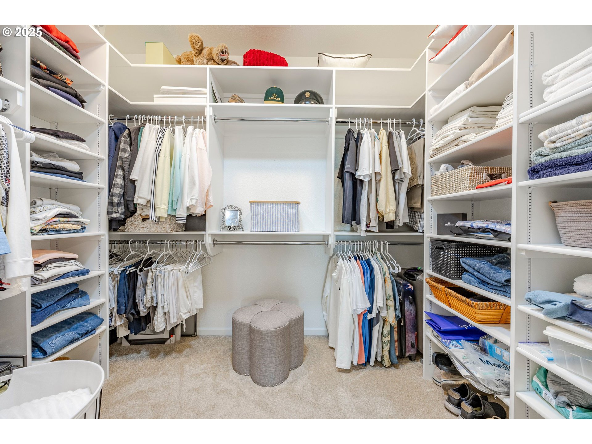 2024 Lake Shore Drive Eugene, OR 97408 - Photo 22 of 34 a view of walk in closet with clothes and shoes