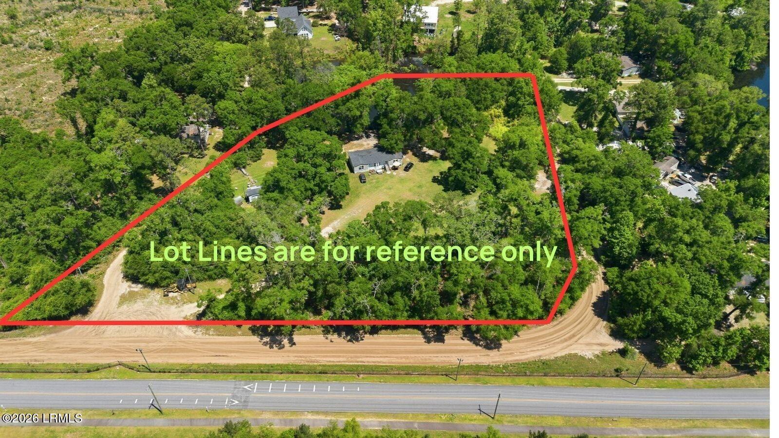 73 Davis Road Bluffton, SC 29910 - Photo 1 of 8 Lot Lines are for reference only