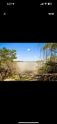 a view of an ocean from a floor