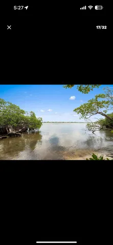a view of an ocean and beach