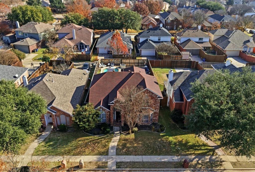 809 Kipling Drive Allen, TX 75002 - Photo 23 of 23 an aerial view of multiple house