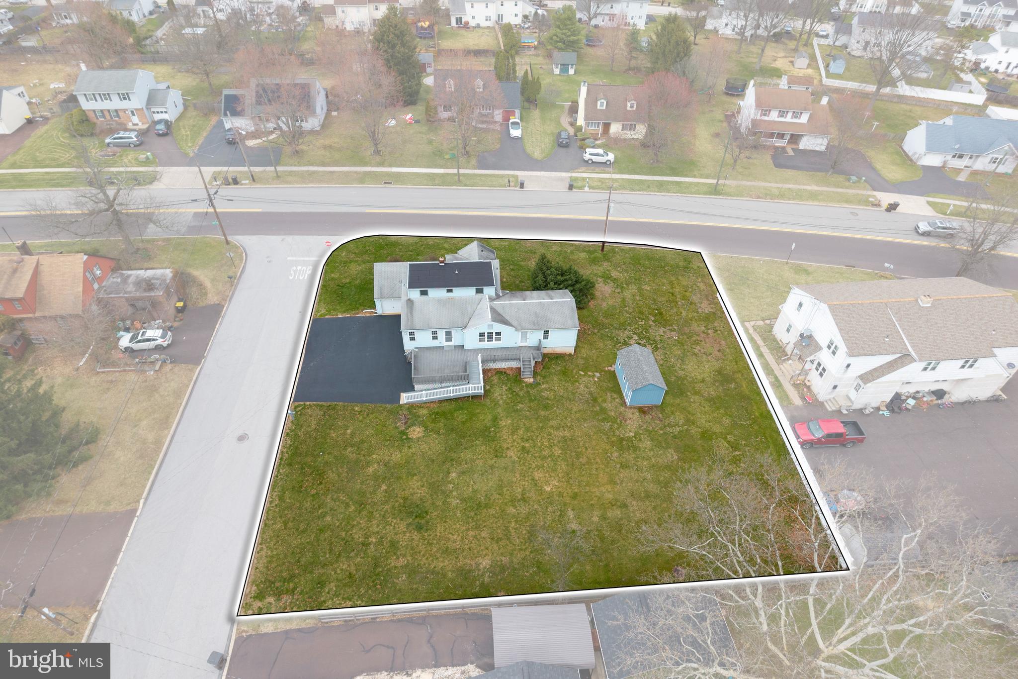 933 Forty Foot Road Hatfield, PA 19440 - Photo 23 of 28 a view of swimming pool with a yard