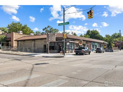 a car parked in front of a building