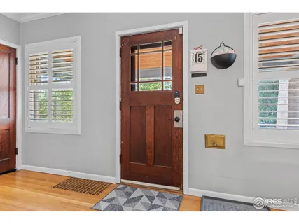 a view of an entryway