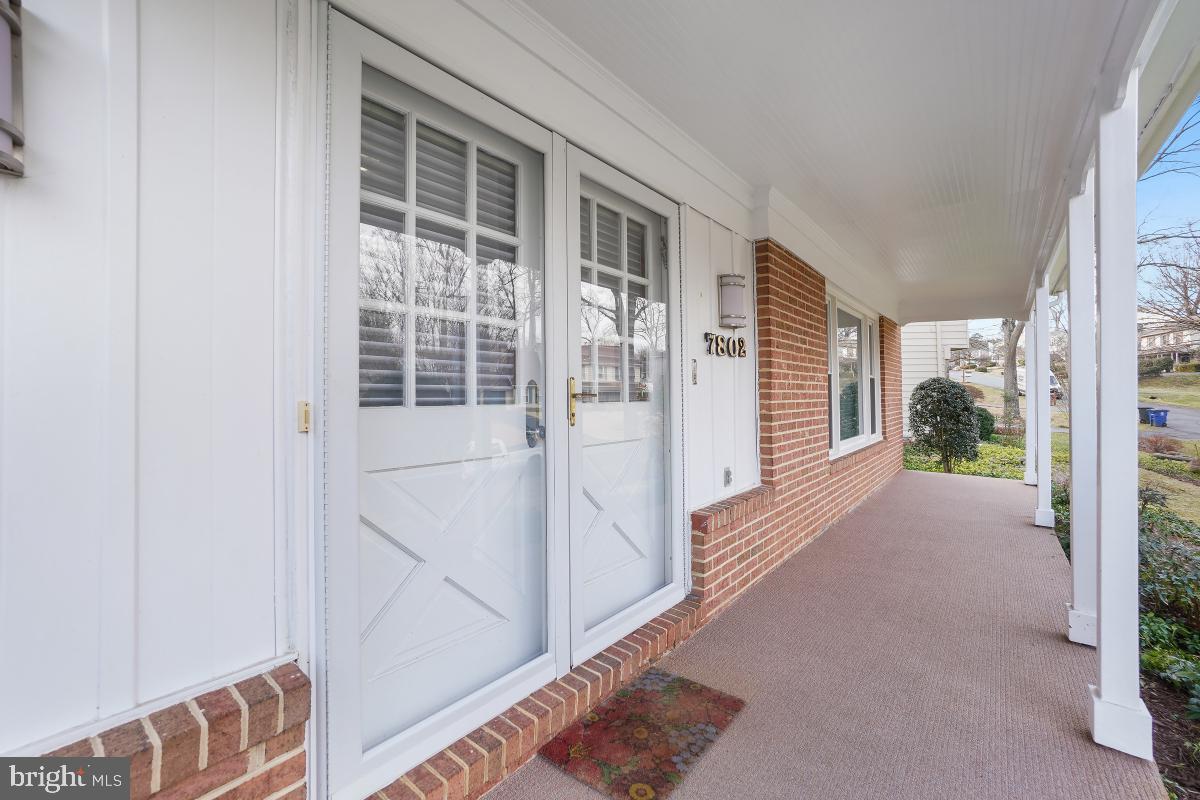 7802 Ivymount Terrace Potomac, MD 20854 - Photo 2 of 51 a view of front door and porch