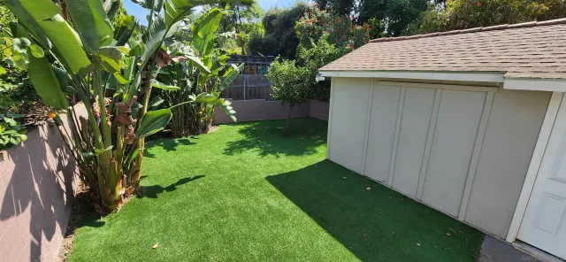 a view of outdoor space and yard
