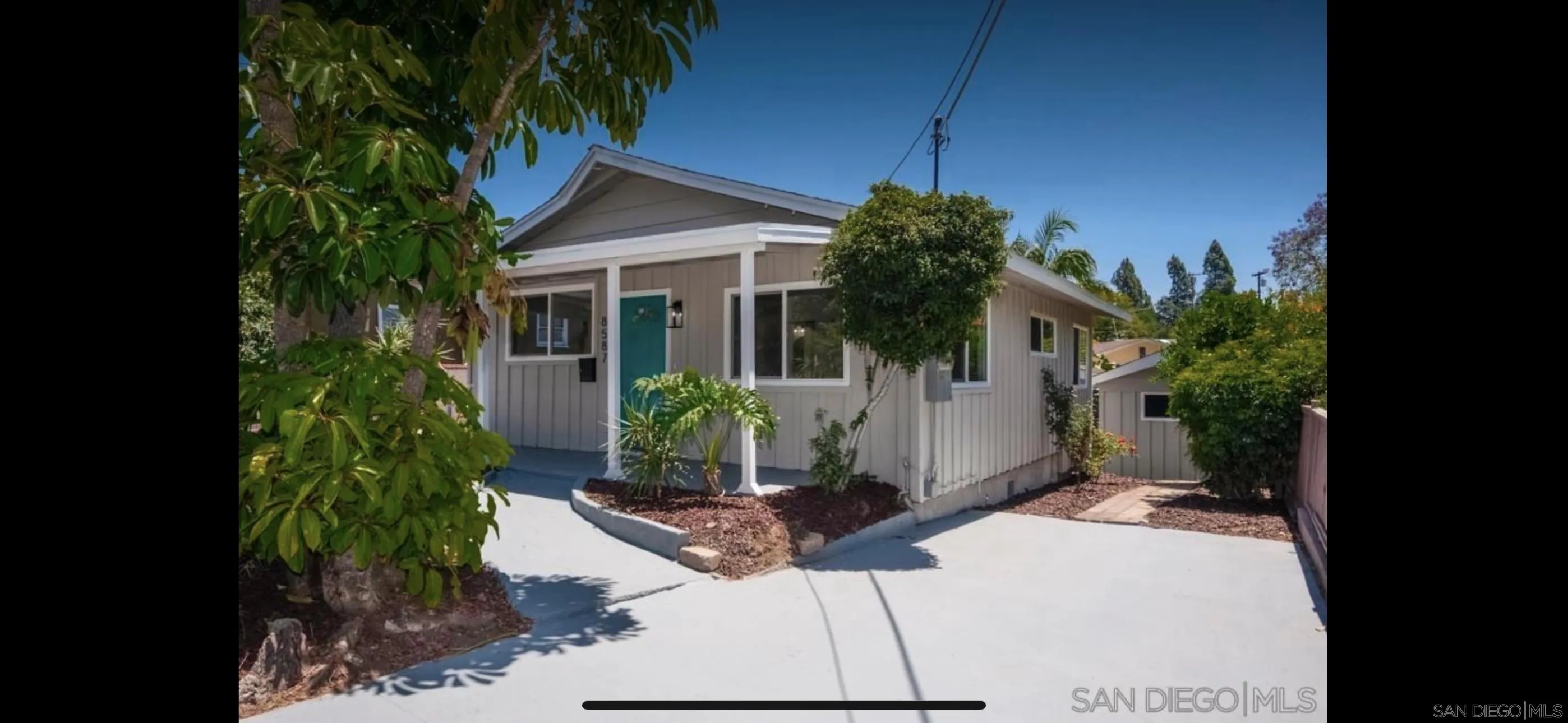 8587 Alpine Avenue La Mesa, CA 91941 - Photo 14 of 15 a house view with a outdoor space