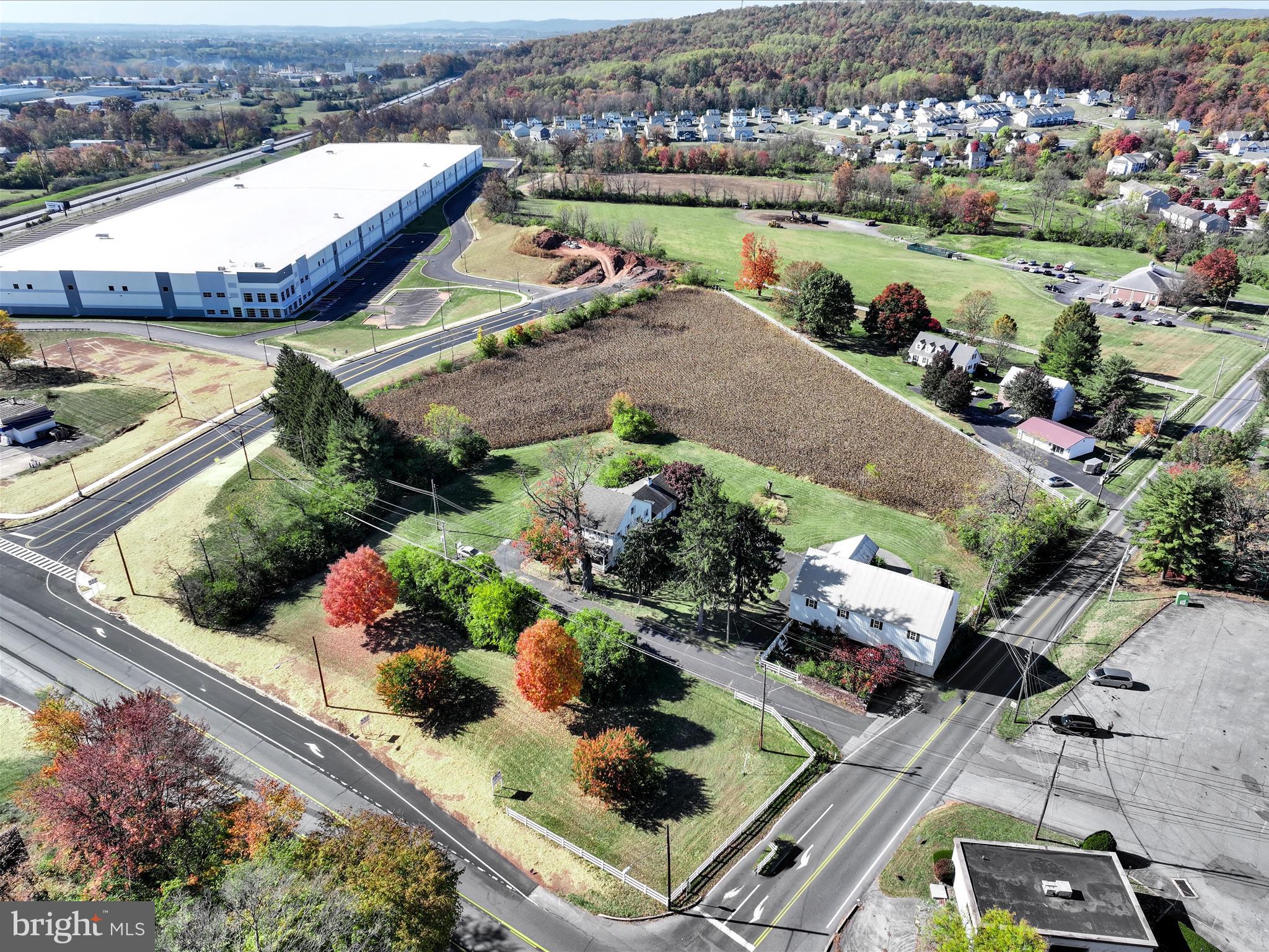 20 Hill Road Denver, PA 17517 - Photo 6 of 25 an aerial view of a house with a swimming pool