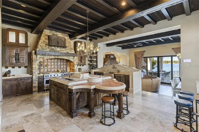 a bedroom with a large bed and a large window